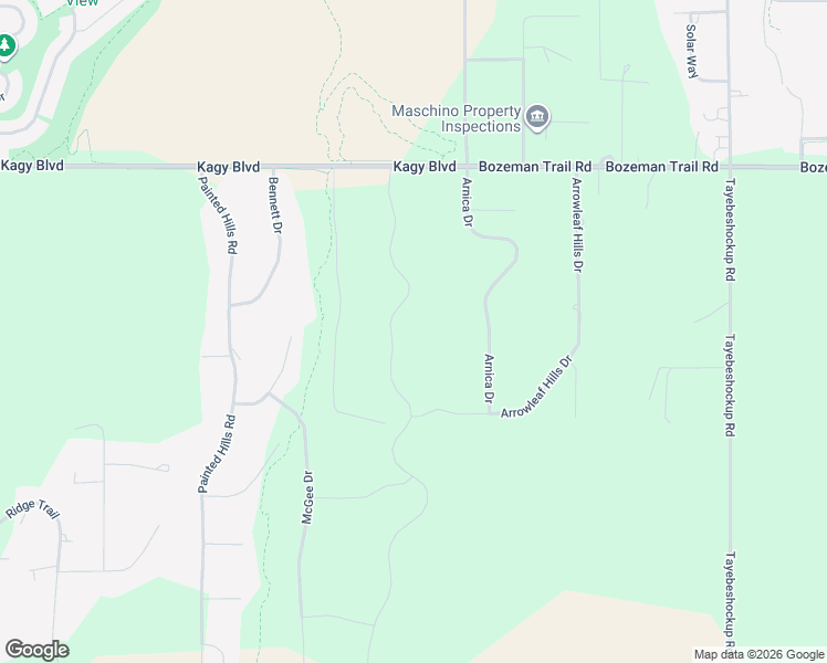 map of restaurants, bars, coffee shops, grocery stores, and more near 288 Boreal Way in Bozeman