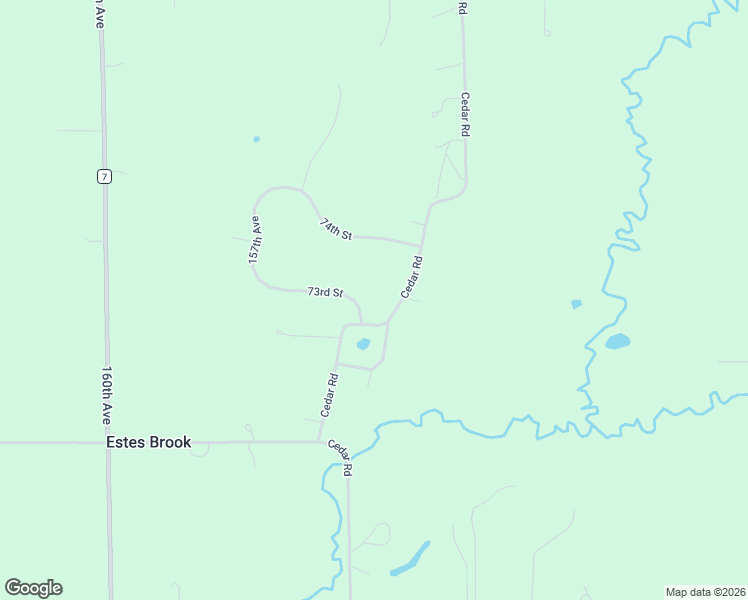 map of restaurants, bars, coffee shops, grocery stores, and more near in Estes Brook