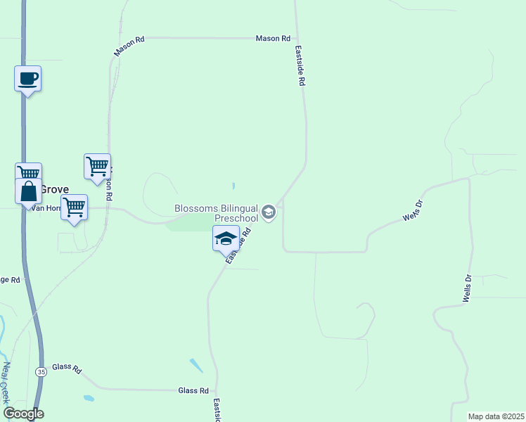 map of restaurants, bars, coffee shops, grocery stores, and more near 2405 Eastside Road in Hood River