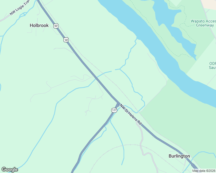 map of restaurants, bars, coffee shops, grocery stores, and more near 17622 Northwest Saint Helens Road in Portland