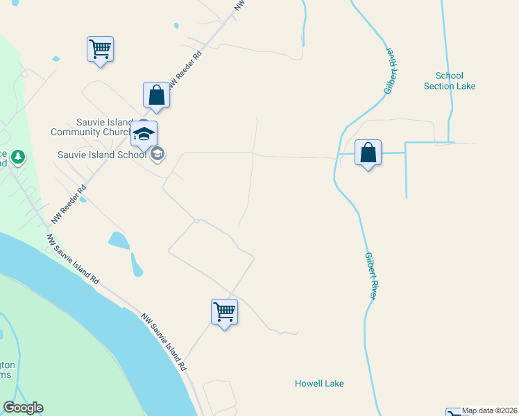 map of restaurants, bars, coffee shops, grocery stores, and more near 13807 Northwest Charlton Road in Portland