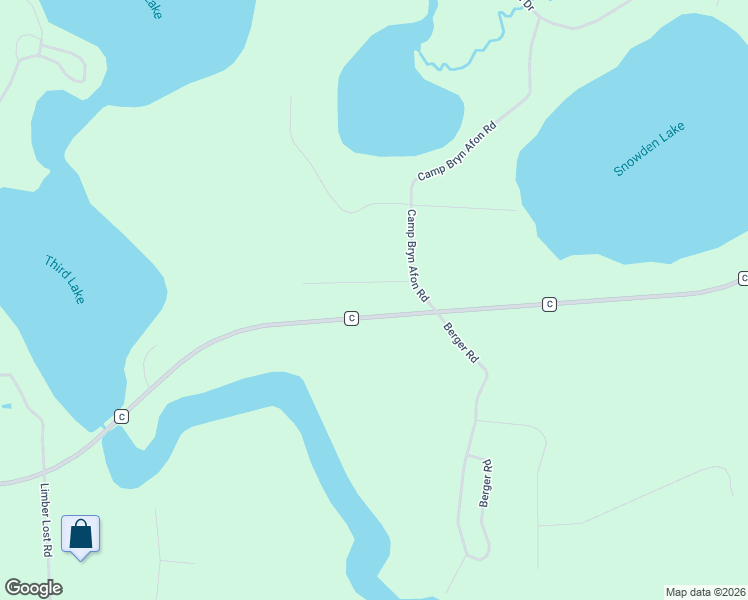 map of restaurants, bars, coffee shops, grocery stores, and more near 3518 County C in Rhinelander