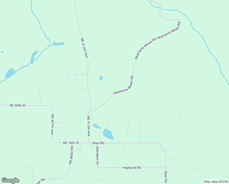 map of restaurants, bars, coffee shops, grocery stores, and more near 1051 Skamania Mines Road in Washougal