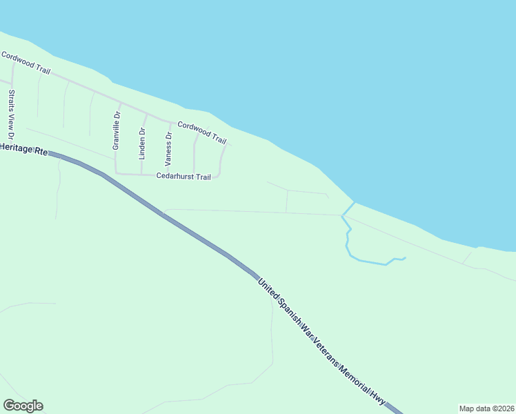 map of restaurants, bars, coffee shops, grocery stores, and more near 9303 High Banks Drive in Cheboygan