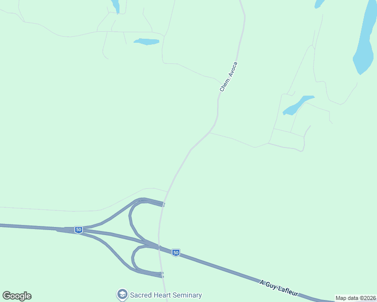 map of restaurants, bars, coffee shops, grocery stores, and more near 39 Chemin Avoca in Laurentides