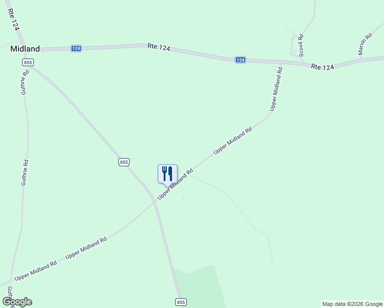 map of restaurants, bars, coffee shops, grocery stores, and more near 4-18 Upper Midland Rd in Norton