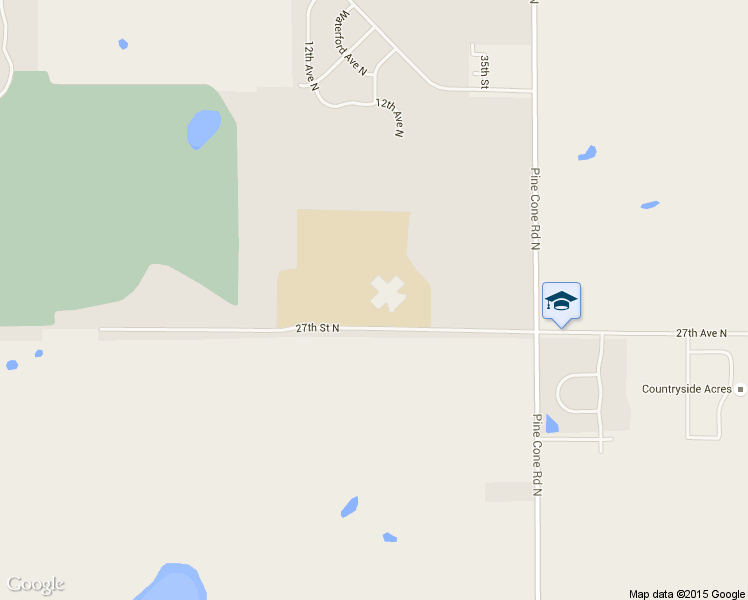 map of restaurants, bars, coffee shops, grocery stores, and more near 1111 27th Street North in Sartell