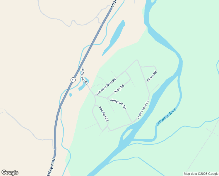 map of restaurants, bars, coffee shops, grocery stores, and more near 29 Tobacco Root Road in Silver Star