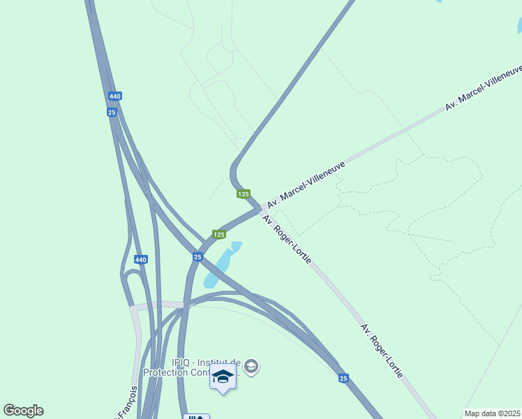 map of restaurants, bars, coffee shops, grocery stores, and more near Montée Masson in Laval