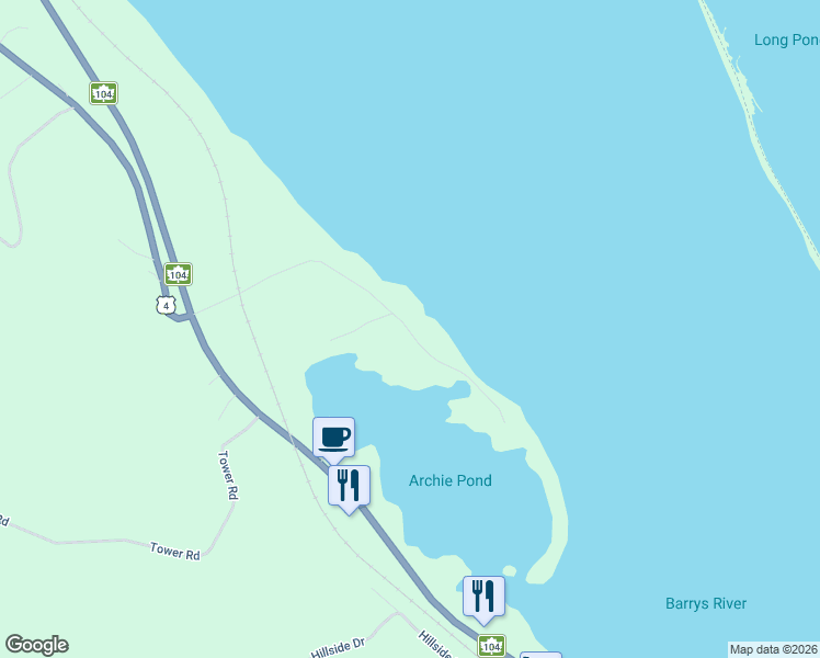 map of restaurants, bars, coffee shops, grocery stores, and more near 149 D 31 Road in Frankville