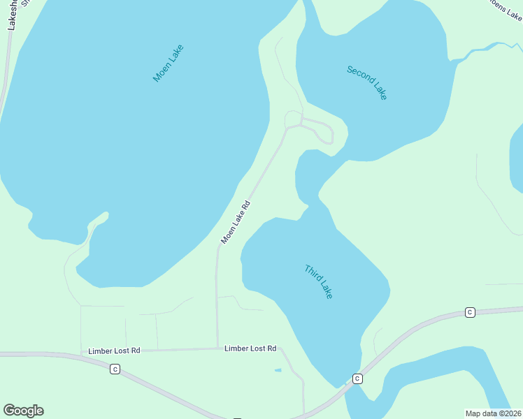 map of restaurants, bars, coffee shops, grocery stores, and more near 3990 Moen Lake Road in Rhinelander