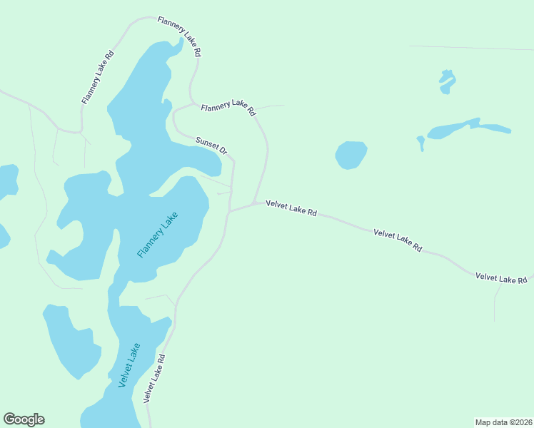 map of restaurants, bars, coffee shops, grocery stores, and more near 3960 Flannery Lake Road in Rhinelander
