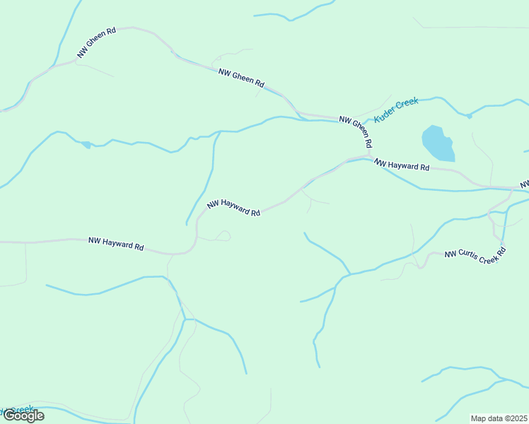 map of restaurants, bars, coffee shops, grocery stores, and more near Northwest Hayward Road in Manning