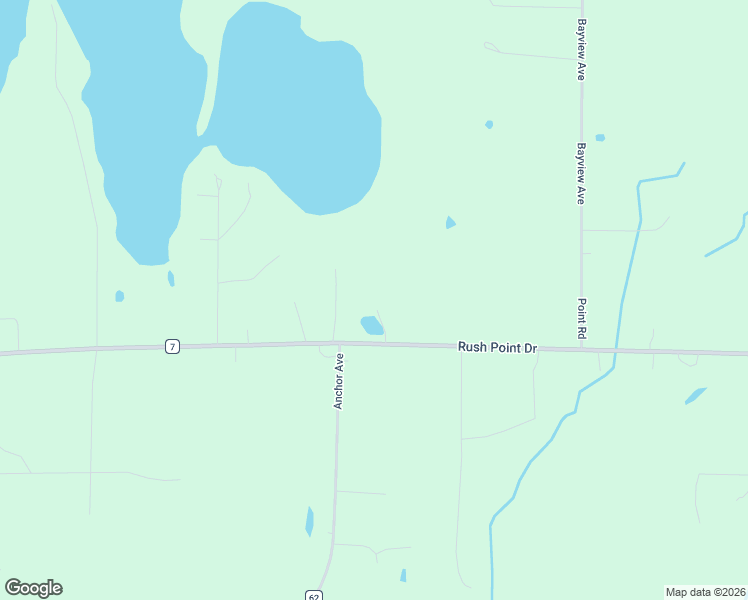 map of restaurants, bars, coffee shops, grocery stores, and more near 1400 Rush Point Drive in Stanchfield