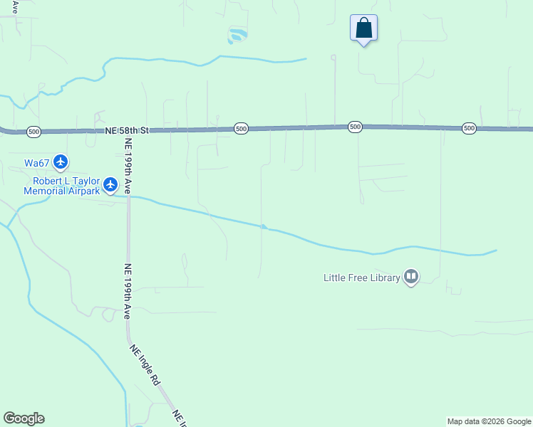 map of restaurants, bars, coffee shops, grocery stores, and more near 5314 Northeast 207th Avenue in Vancouver