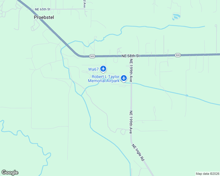 map of restaurants, bars, coffee shops, grocery stores, and more near 5416 Northeast 199th Avenue in Vancouver
