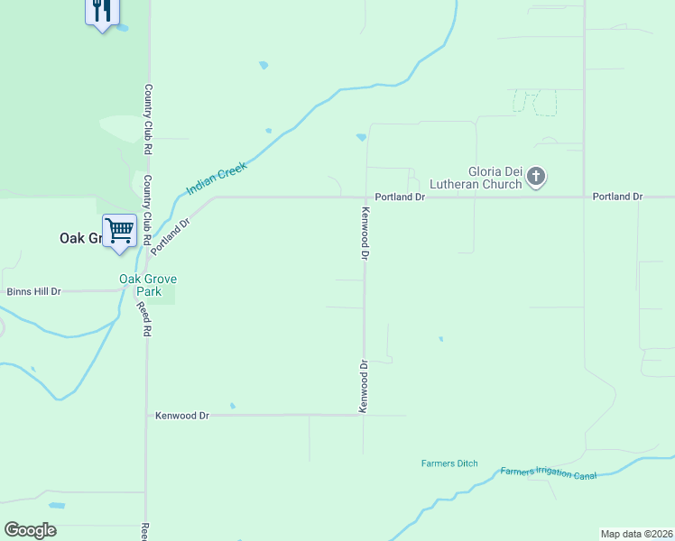 map of restaurants, bars, coffee shops, grocery stores, and more near 2100 Kenwood Drive in Hood River