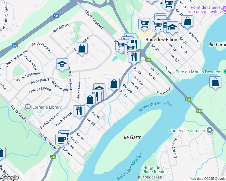 541 Boulevard AdolpheChapleau, BoisdesFilion QC Walk Score