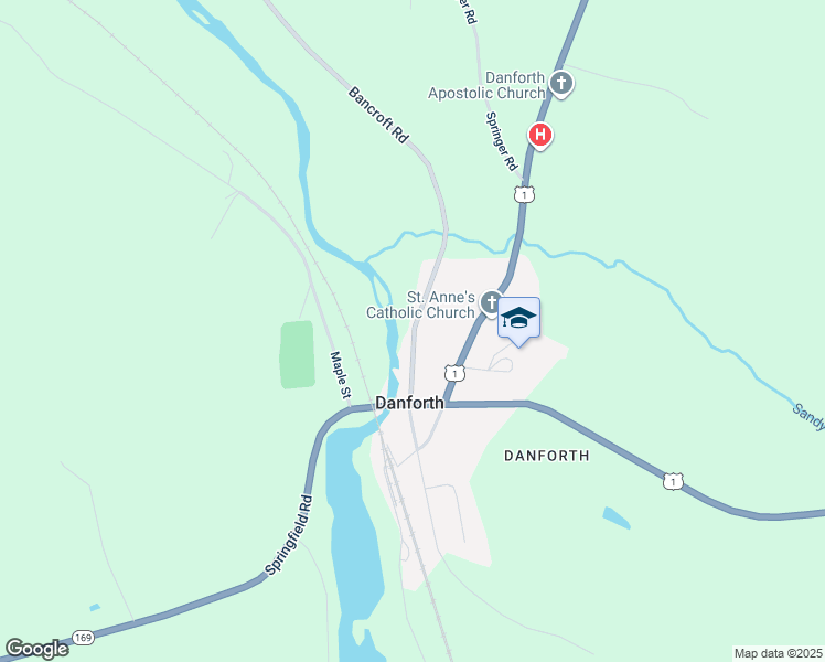 map of restaurants, bars, coffee shops, grocery stores, and more near 52 Bancroft Road in Danforth