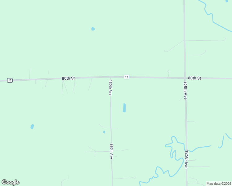 map of restaurants, bars, coffee shops, grocery stores, and more near 7778-7948 130th Avenue in Milaca