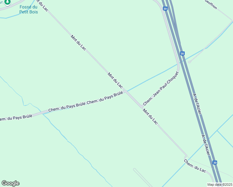 map of restaurants, bars, coffee shops, grocery stores, and more near 2330 Chemin du Pays Brûlé in Varennes
