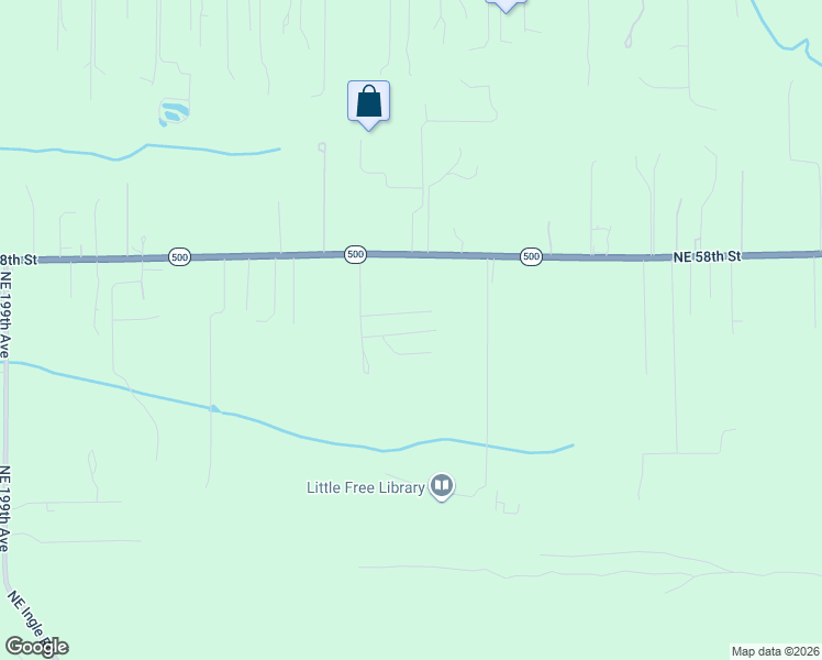 map of restaurants, bars, coffee shops, grocery stores, and more near 21201 Northeast 58th Street in Vancouver