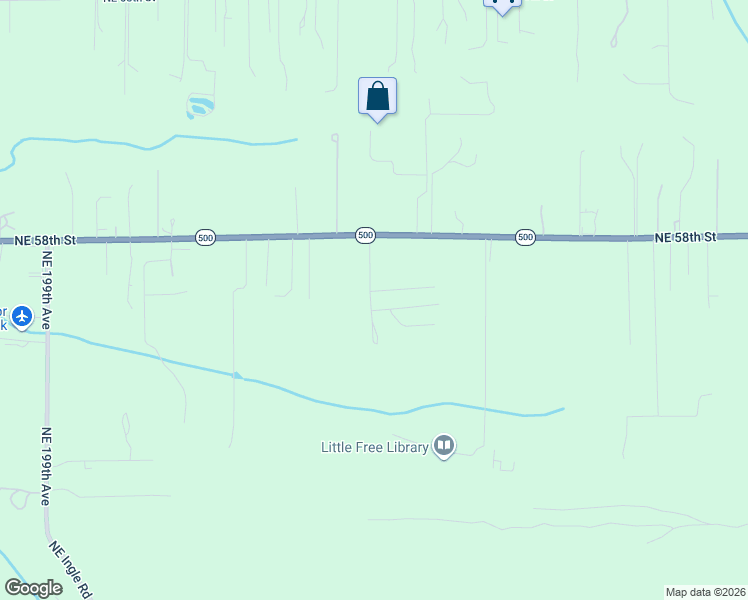map of restaurants, bars, coffee shops, grocery stores, and more near 21209 Northeast 58th Street in Vancouver