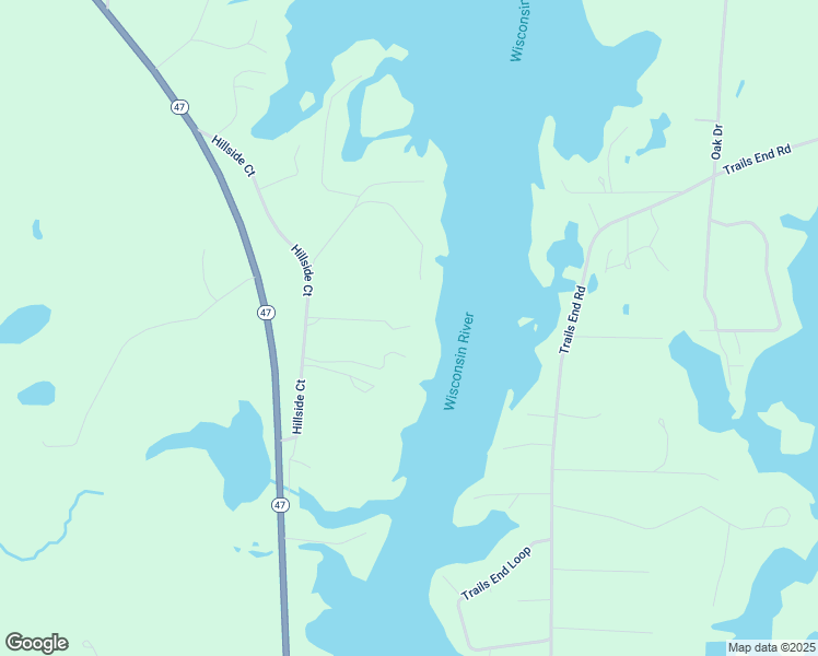map of restaurants, bars, coffee shops, grocery stores, and more near 4074 Lambele Lane in Rhinelander