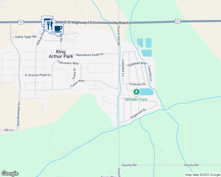 map of restaurants, bars, coffee shops, grocery stores, and more near 14b Talon Way in Bozeman