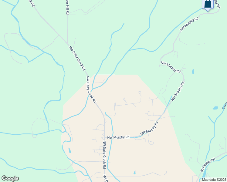 map of restaurants, bars, coffee shops, grocery stores, and more near 36303 Northwest 3 Cedars Lane in North Plains