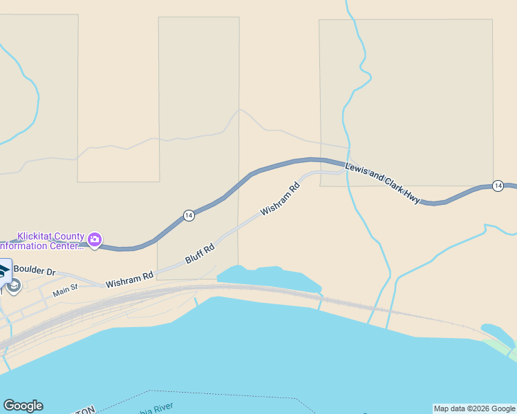 map of restaurants, bars, coffee shops, grocery stores, and more near 24 Wishram Road in Wishram