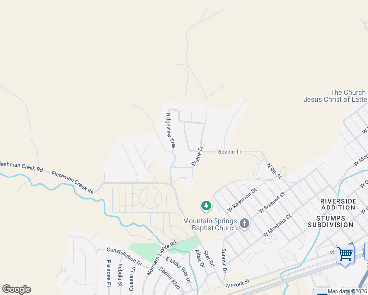 map of restaurants, bars, coffee shops, grocery stores, and more near 1211 Wildflower Trail in Livingston