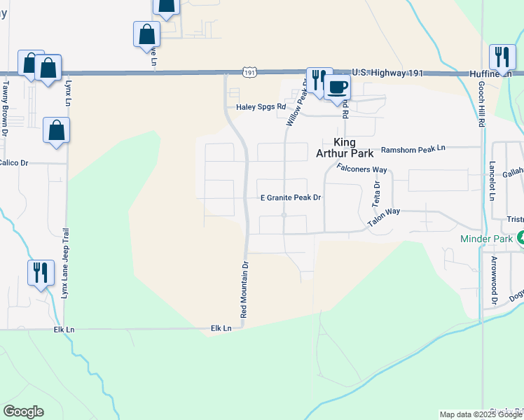 map of restaurants, bars, coffee shops, grocery stores, and more near Horsethief Peak Court in Gallatin County