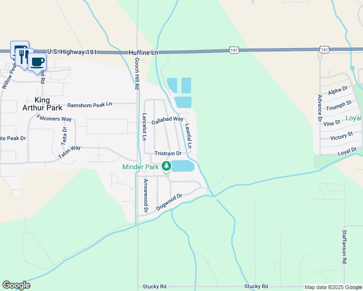 map of restaurants, bars, coffee shops, grocery stores, and more near 191 Gawain Way in Bozeman