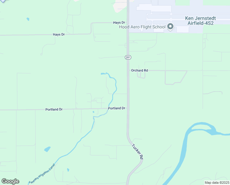 map of restaurants, bars, coffee shops, grocery stores, and more near 3770 Peters Drive in Hood River