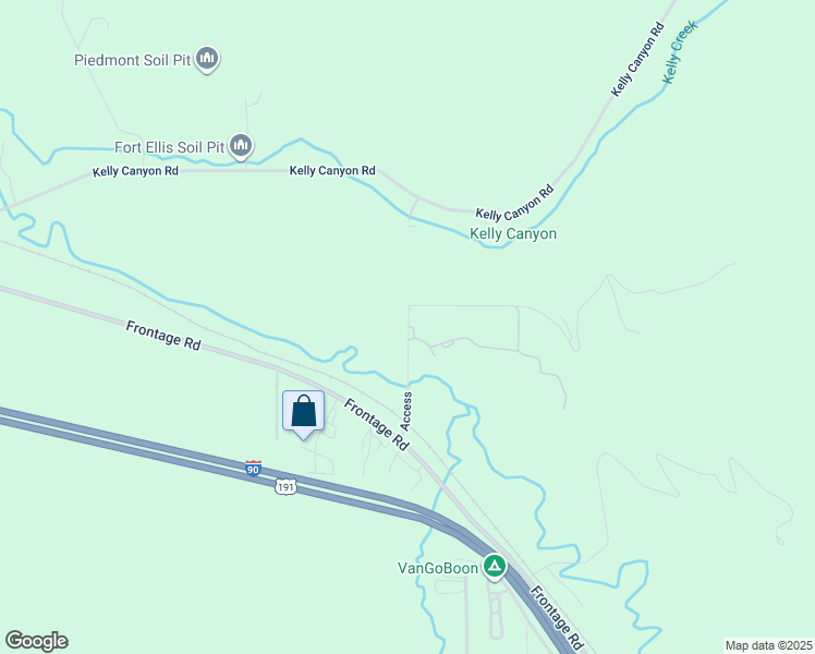 map of restaurants, bars, coffee shops, grocery stores, and more near Access in Bozeman