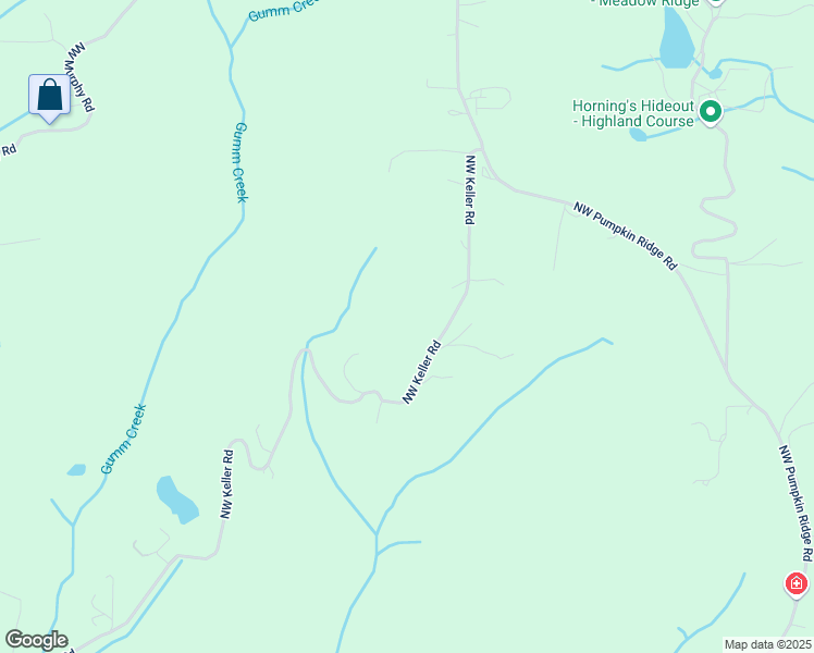 map of restaurants, bars, coffee shops, grocery stores, and more near 20037 Northwest Keller Road in North Plains