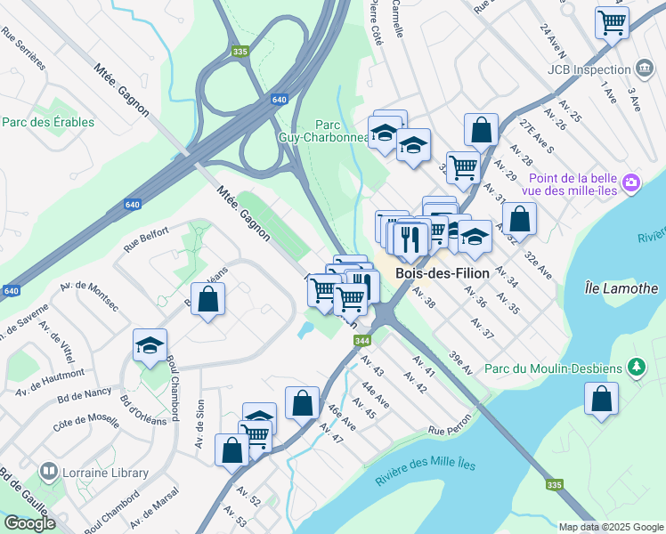 85 Chemin du Souvenir, BoisdesFilion QC Walk Score