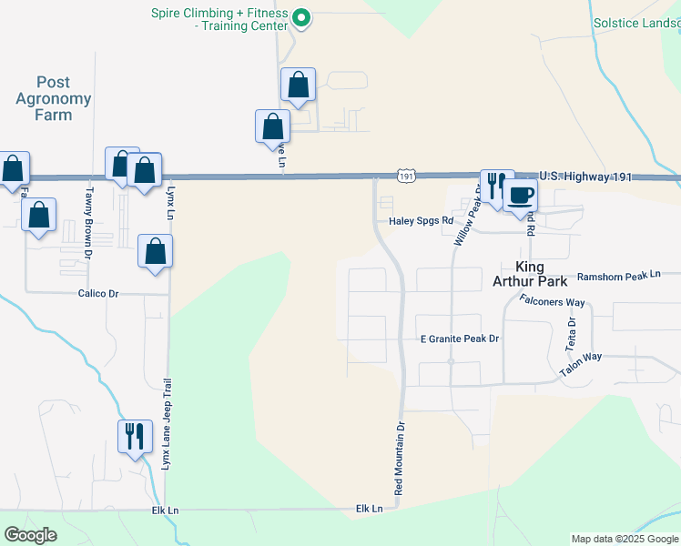 map of restaurants, bars, coffee shops, grocery stores, and more near 60 Rowland Road in Bozeman