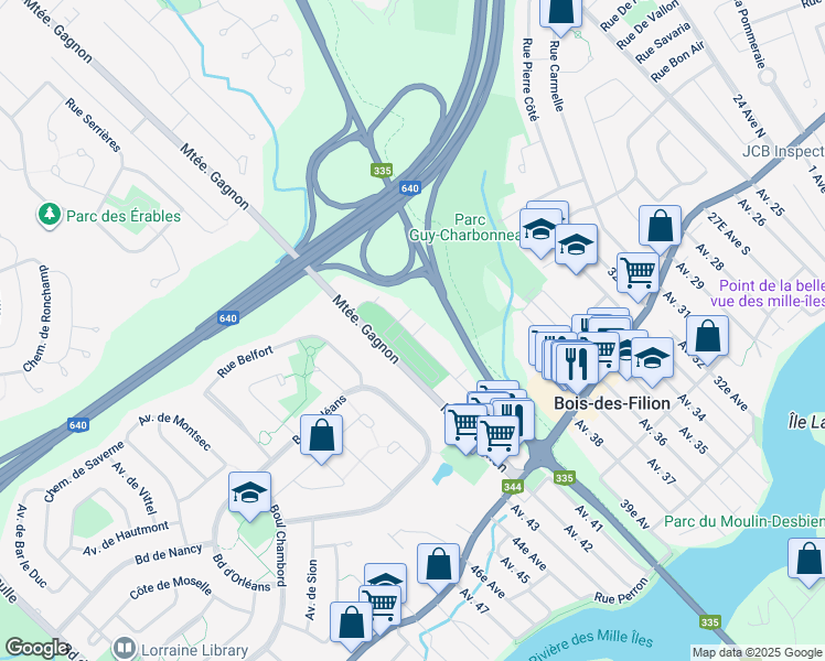 145 Chemin du Souvenir, BoisdesFilion QC Walk Score