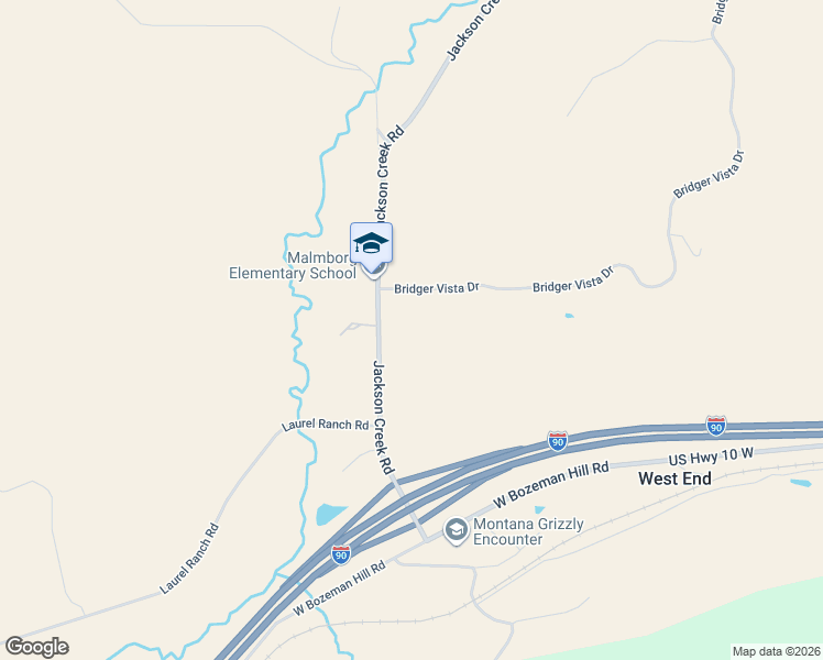 map of restaurants, bars, coffee shops, grocery stores, and more near 375 Jackson Creek Road in Bozeman