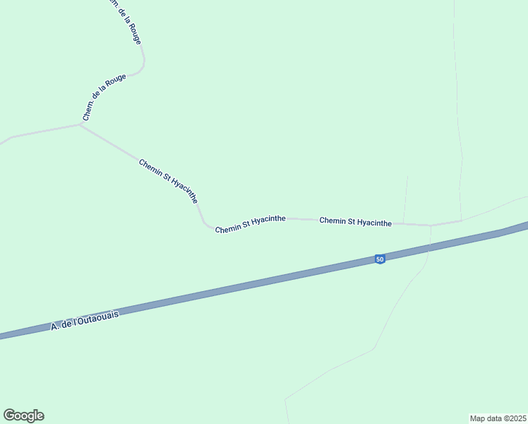 map of restaurants, bars, coffee shops, grocery stores, and more near 772 Chemin Saint Hyacinthe in Papineauville