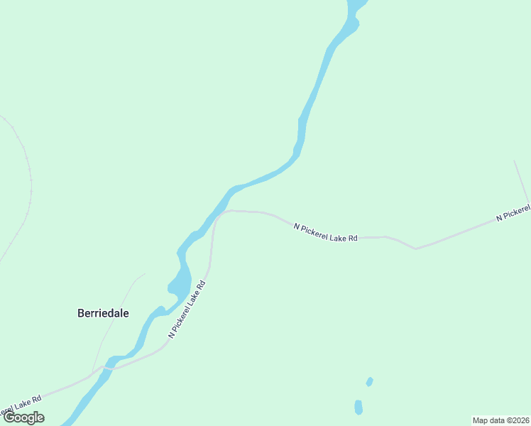 map of restaurants, bars, coffee shops, grocery stores, and more near North Pickerel Lake Road in Burk's Falls