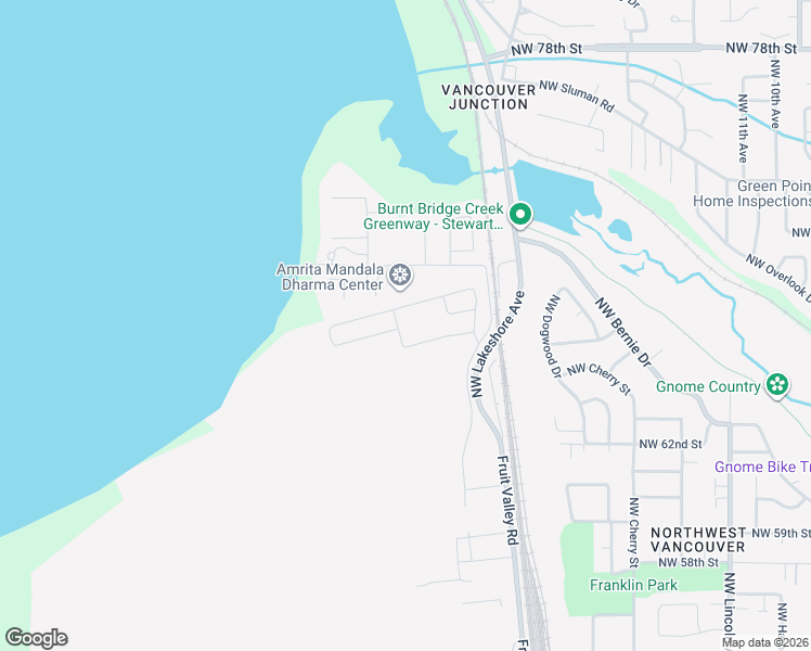 map of restaurants, bars, coffee shops, grocery stores, and more near 6620 Northwest Whitney Road in Vancouver