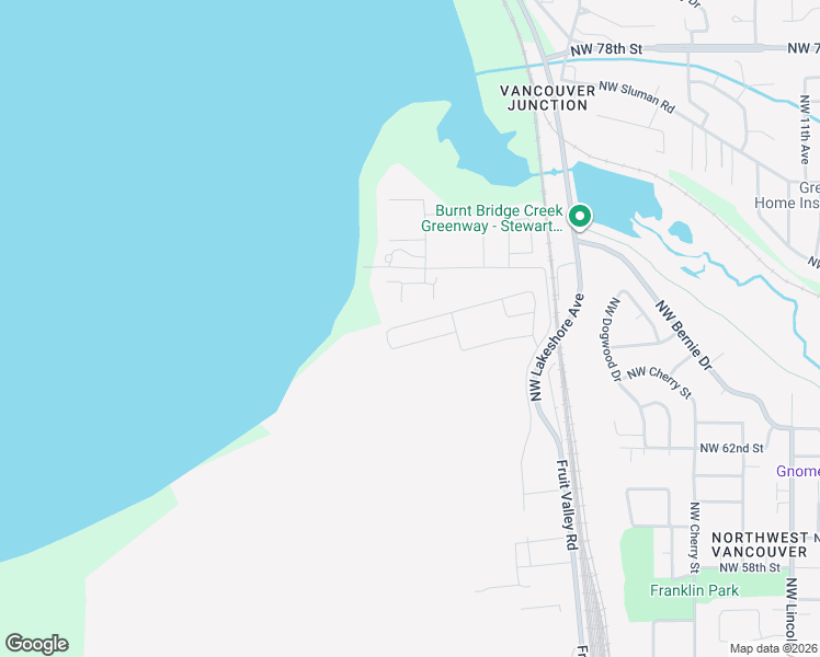 map of restaurants, bars, coffee shops, grocery stores, and more near 6610 Northwest Whitney Road in Vancouver