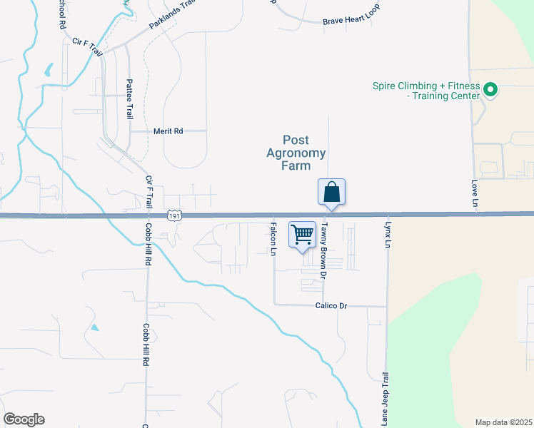 map of restaurants, bars, coffee shops, grocery stores, and more near 8333 Huffine Ln in Bozeman