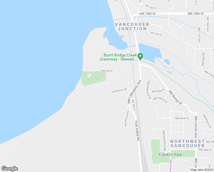 map of restaurants, bars, coffee shops, grocery stores, and more near 6620 Northwest Whitney Road in Vancouver