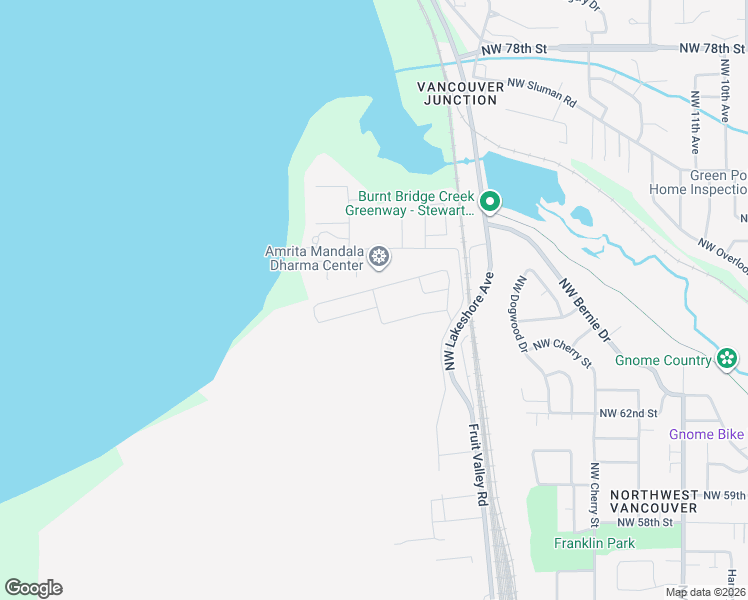 map of restaurants, bars, coffee shops, grocery stores, and more near 6610 Northwest Whitney Road in Vancouver