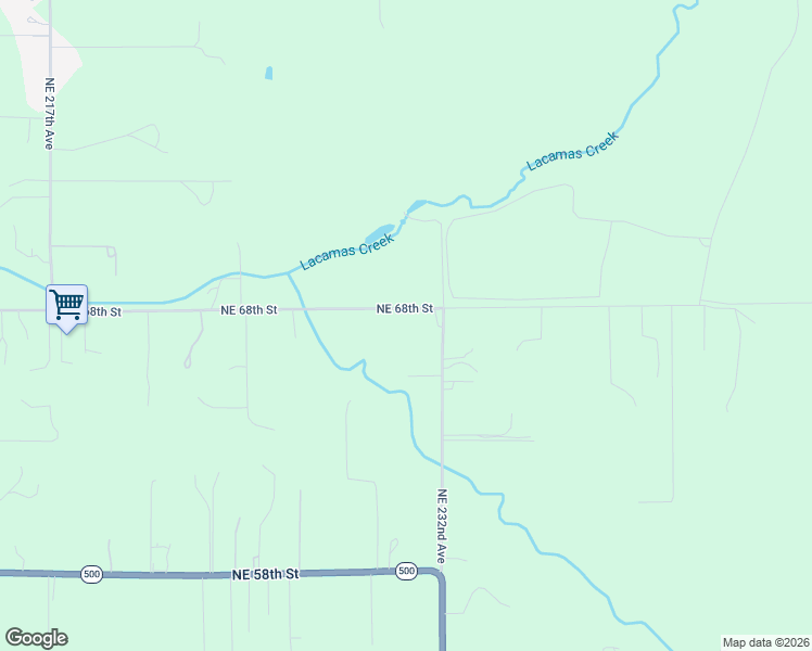 map of restaurants, bars, coffee shops, grocery stores, and more near 23011 Northeast 68th Street in Vancouver