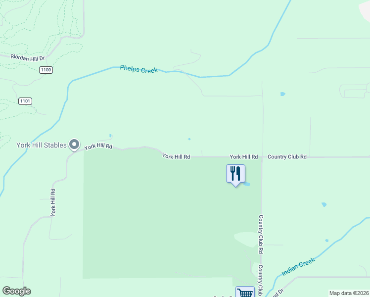 map of restaurants, bars, coffee shops, grocery stores, and more near 4940 York Hill Road in Hood River